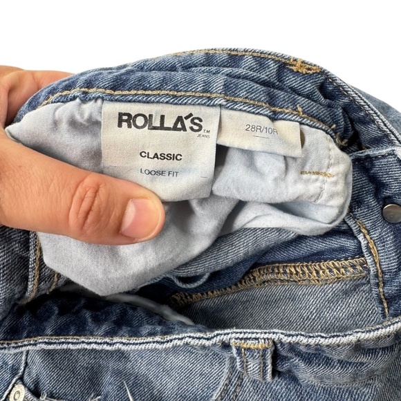 Rollas Classic Loose Fit Ripped Boyfriend Jeans - Picture 4 of 13